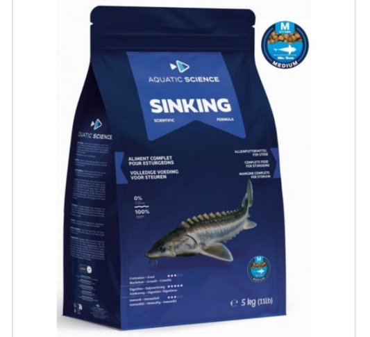 Nourriture esturgeons aquatique science 2 kg