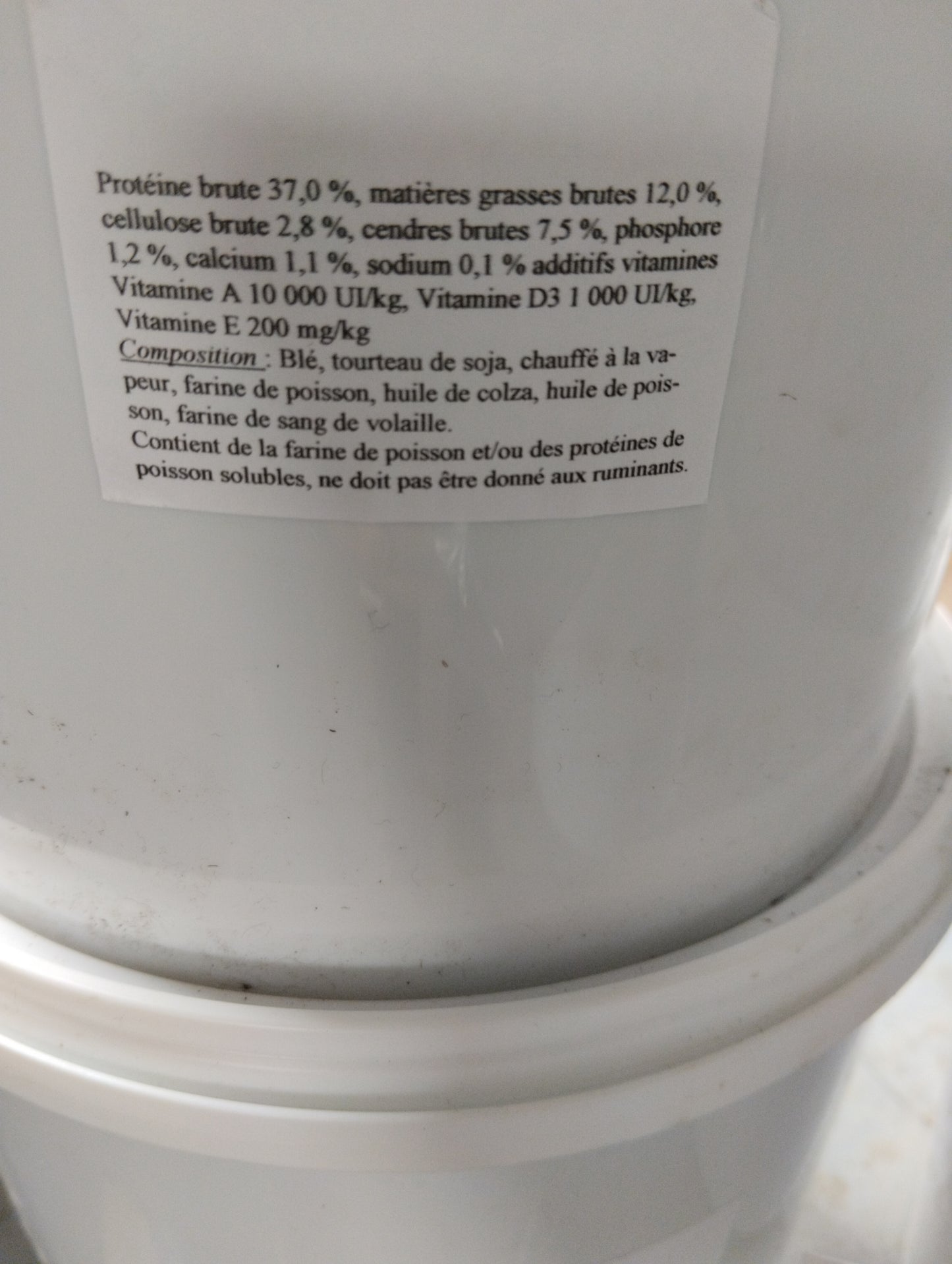 Koi addict food 3kg en 6mm